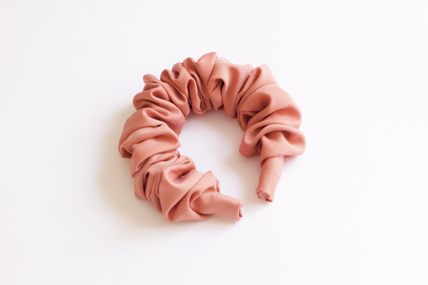 Satin Scrunchie Headband