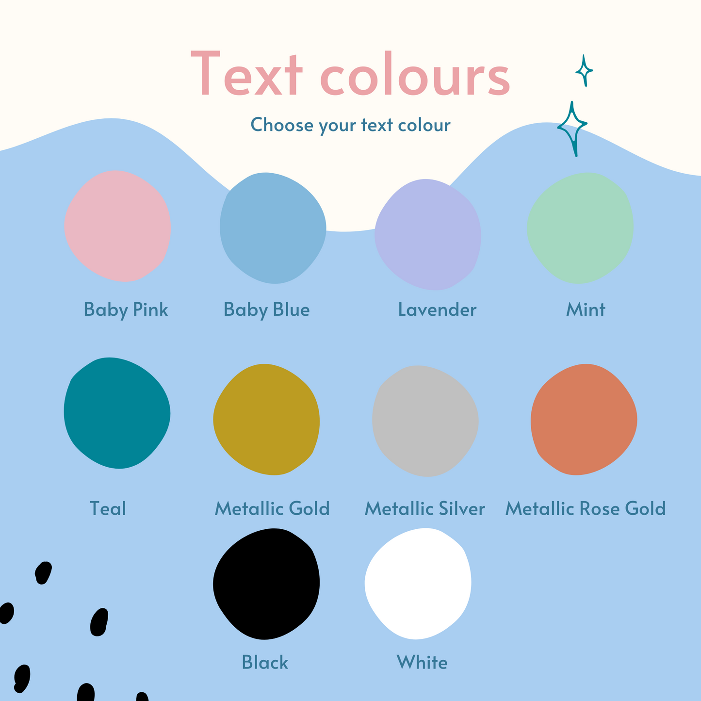 Personalised Jersey Baby Knot Hat