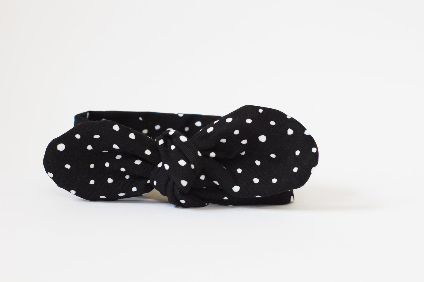 Black Dotty Baby & Toddler Headband