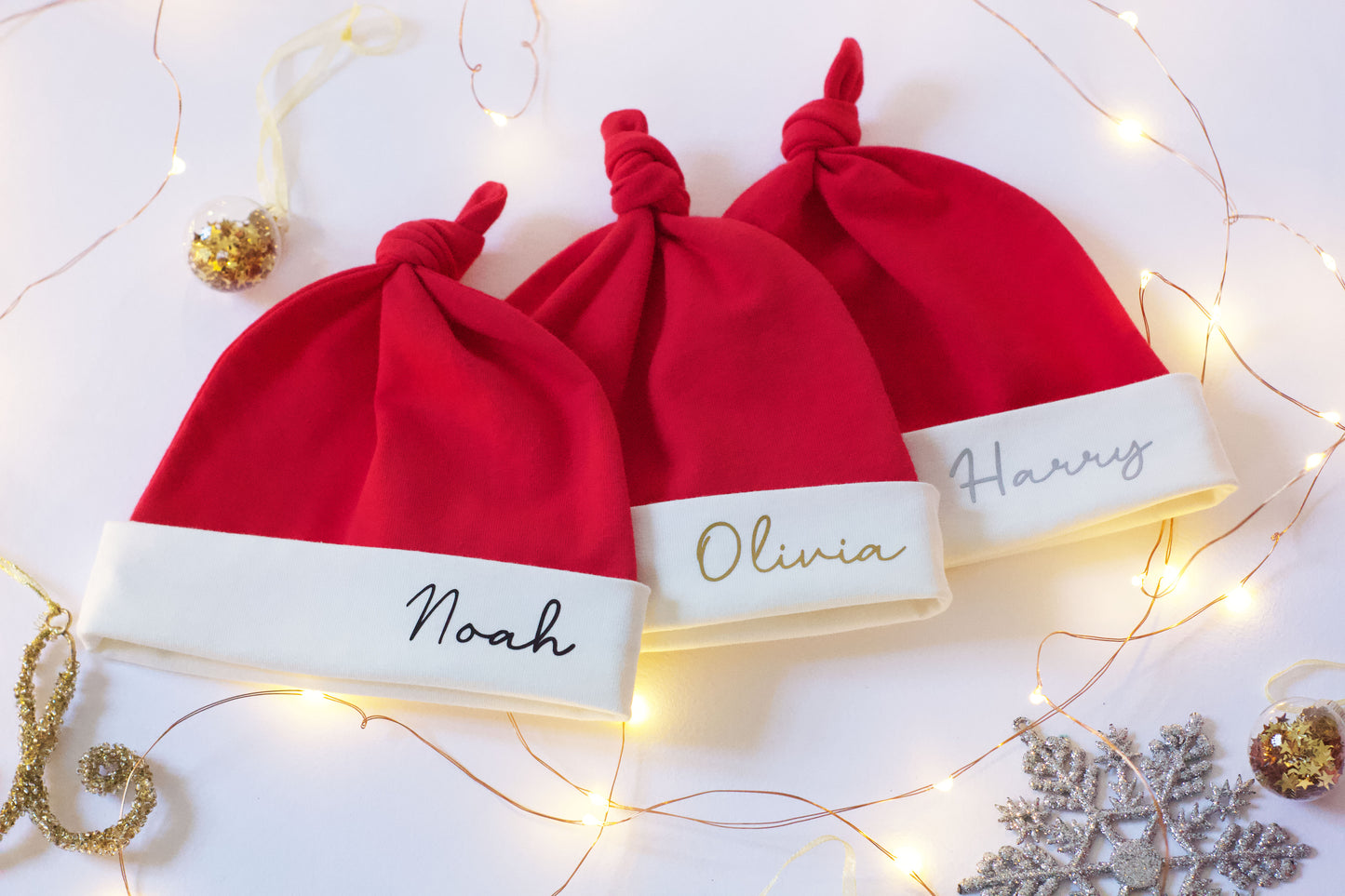 Personalised Baby Christmas Hat