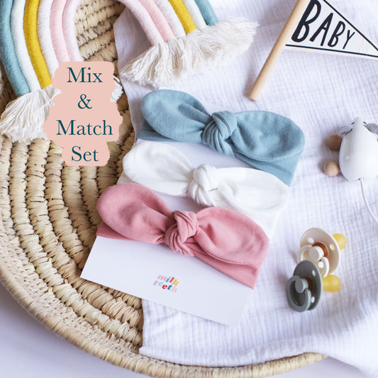Mix & Match Baby Headband Set