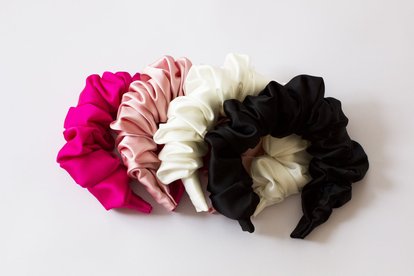 Luxury Silk Scrunchie Headband