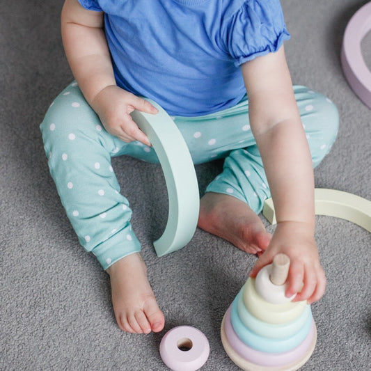 SALE - Mint Polka Dot Baby & Toddler Leggings