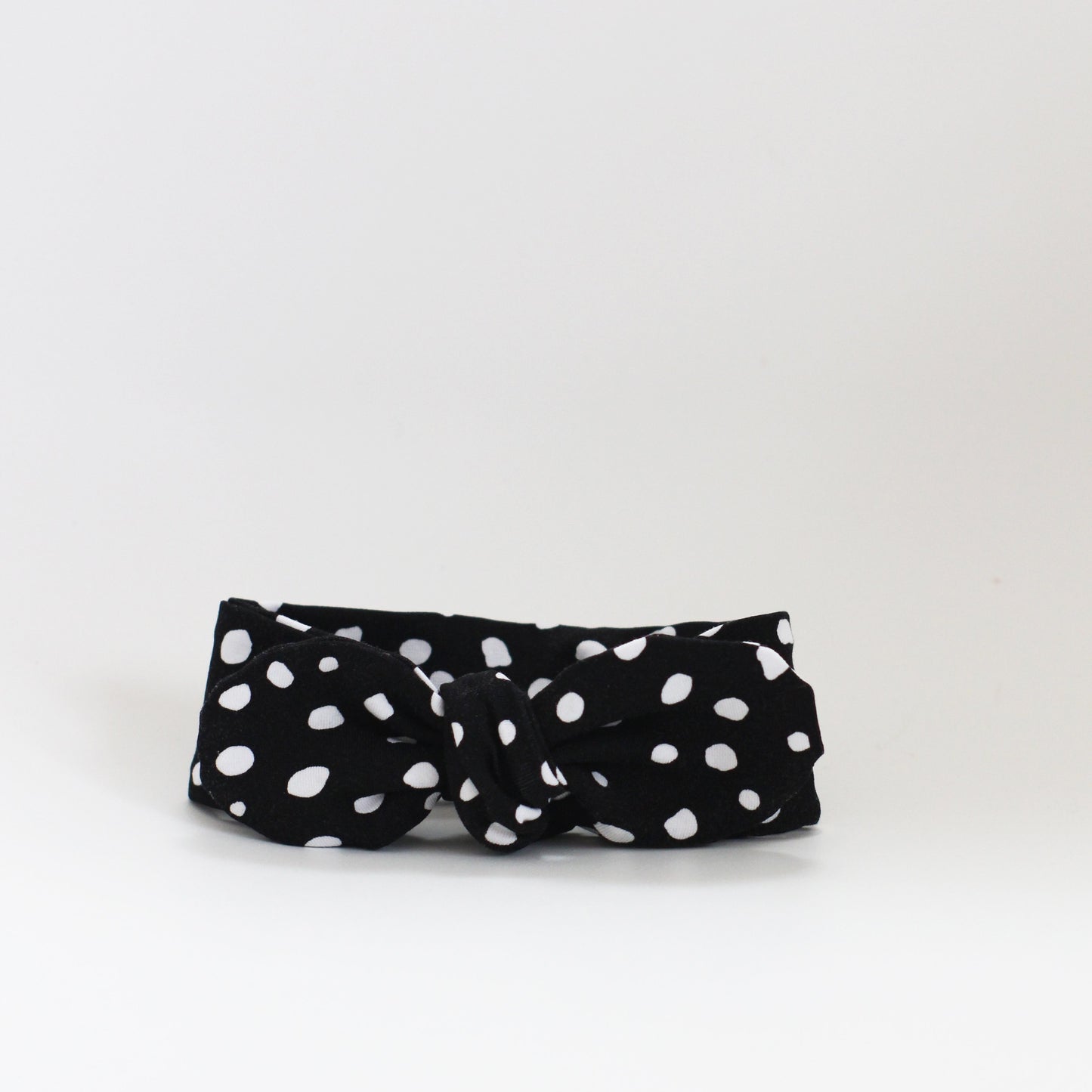 Black Dalmatian Headband